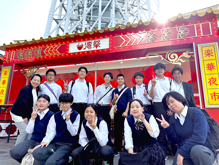 東京スカイツリータウンで開催した「台湾祭」を見学しました。